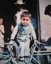 Beto as a child